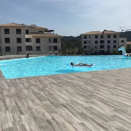 Magnifique Appt 85m2, Terrasses 30m2, Piscine, Tennis Apartmán *